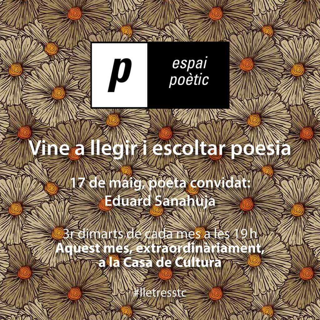 Espai poètic: Eduard Sanahuja