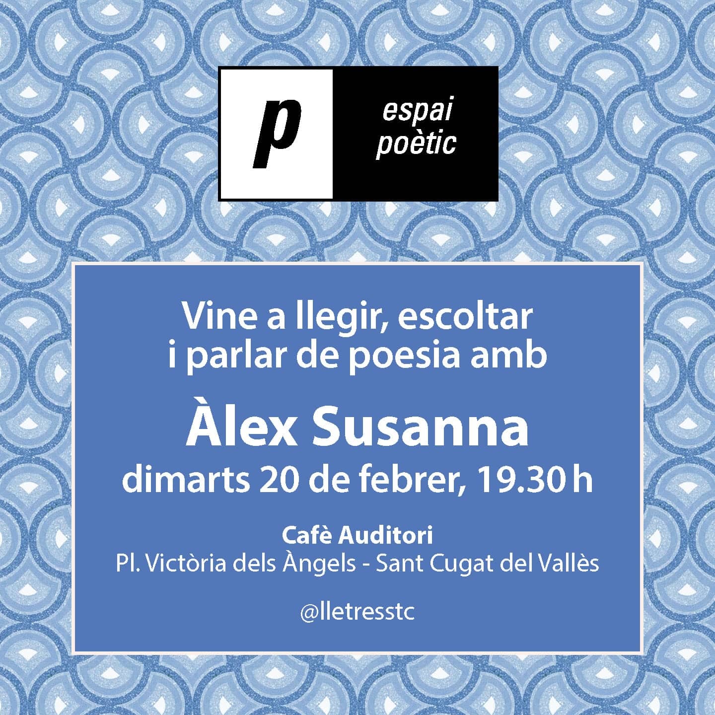 Espai poètic: Àlex Susanna