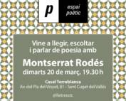 Espai poètic: Montserrat Rodés